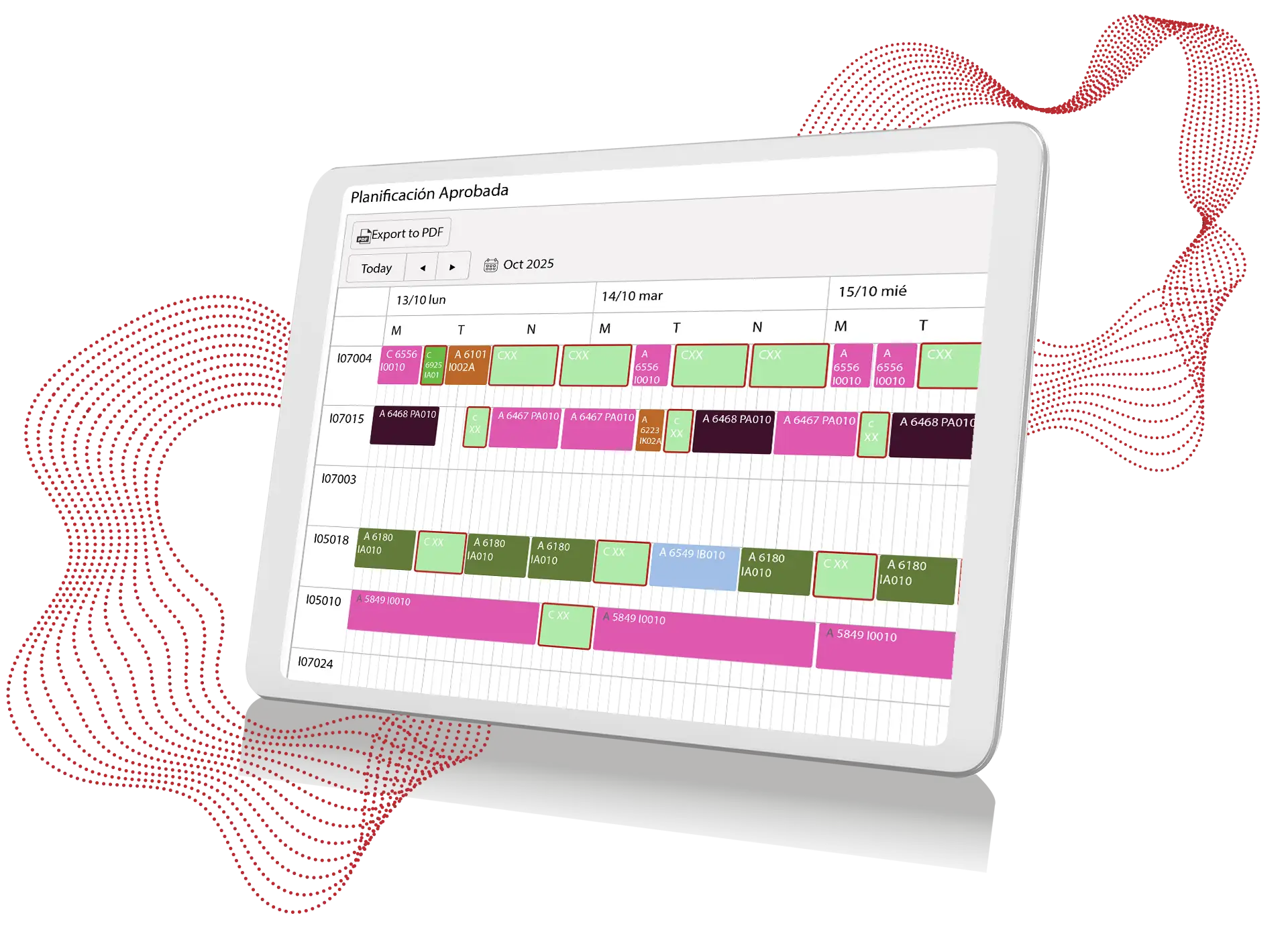 Organización en los procesos de fabricación - IA