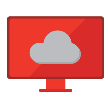 Cloud exchange solutions icon